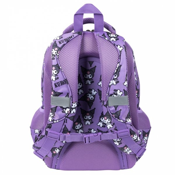 KUROMI VIOLET PLECAK KOMPLET 5 ele MAJEWSKI DLA DZIEWCZYNY 4-komorowy