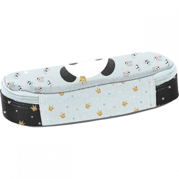 Piórnik Szkolny Miś Panda Dziewczęcy Usztywniany Etui Paso [PP23PQ-013]