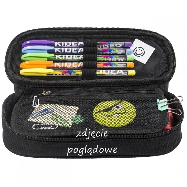 BackUP Plecak Szkolny Młodzieżowy Zestaw 4w1 Godziny Clock  [PLB4A85]