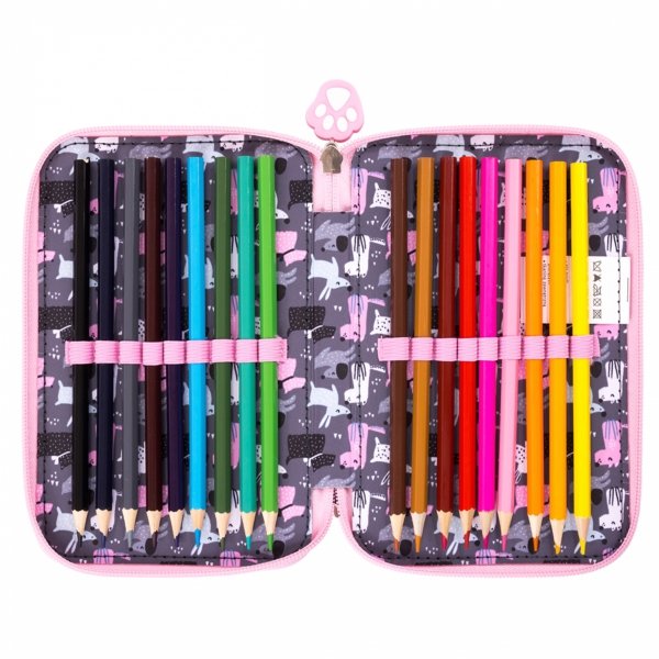 PIESKI PIÓRNIK z WYPOSAŻENIEM SZKOLNY DZIEWCZĘCY 3 KOMOROWY MAJEWSKI DOG