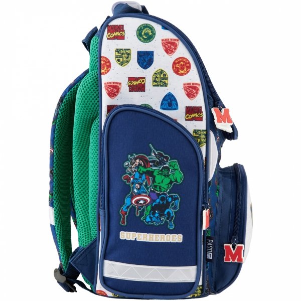 TORNISTER MARVEL COMICS SZKOLNY DLA CHŁOPAKA AVENGERS KOMPLET 5w1 PASO