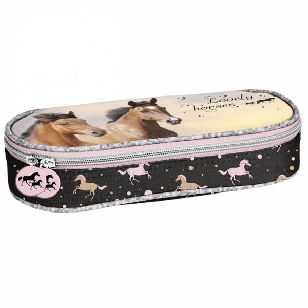 TORNISTER SZKOLNY KOŃ KOMPLET 5w1 W KONIE DO 1 KLASY PODSTAWÓWKI z KONIEM