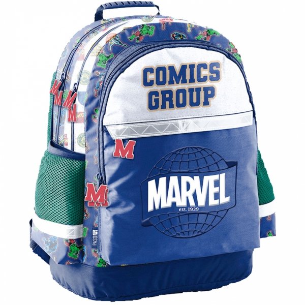 KOMPLET 3w1 MARVEL COMICS PLECAK CHŁOPIĘCY SZKOLNY DO 1-4 KLAS THOR HULK