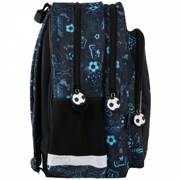 ZESTAW 3w1 FOOTBALL PLECAK SZKOLNY DO KLAS 1-3 PODSTAWÓWKI PASO PIŁKA NOŻNA