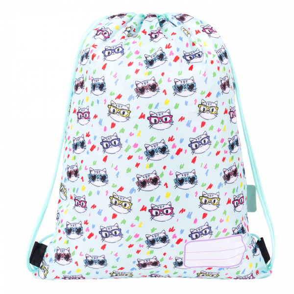 KOTEK MINT ZESTAW 5w1 MAJEWSKI DLA DZIEWCZYNEK PLECAK KOTKI DO PODSTAWÓWKI