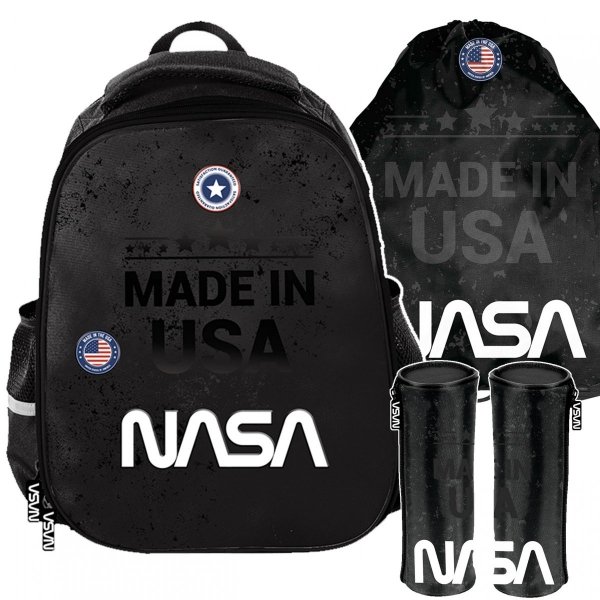 Plecak Premium Nasa Szkolny do 1 klasy chłopięcy [PP23SA-565]