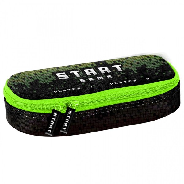 Nowoczesny Duży Plecak Chłopięcy Piksele Gaming Komplet [PP22CR-2706]