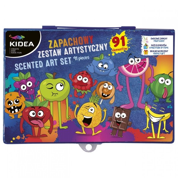Pachnący Zestaw Artystyczny Plastyczny 91 elem. [ZZA91KA]