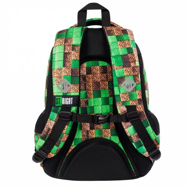 PIKSELE KOMPLET 3ele PLECAK ST.RIGHT GAMING SZKOLNY MŁODZIEŻOWY GRY