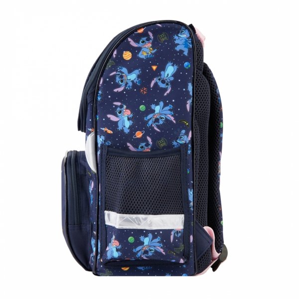 KOMPLET 3w1 STITCH TORNISTER DLA DZIEWCZYNEK DO KLAS 1-4 PODSTAWÓWKI