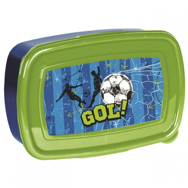 Bidon Śniadaniówka Piłka Nożna z Piłką dla Chłopaków Paso [PP20FB-3022]