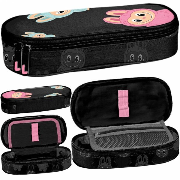 PIÓRNIK SZKOLNY DLA DZIEWCZYNY OTWIERANY Z KLAPKĄ BUBU PASO