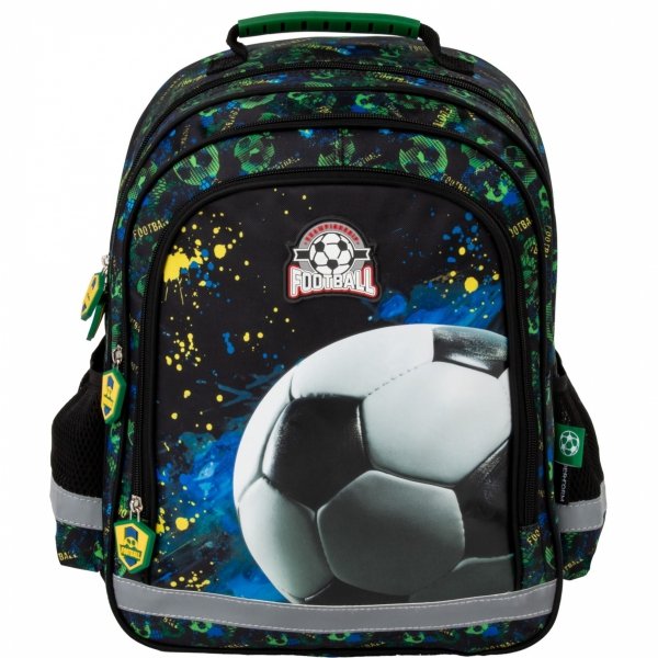 PIŁKARSKI PLECAK SZKOLNY DO 1 KLASY FOOTBALL KOMPLET 5w1 PIŁKA NOŻNA