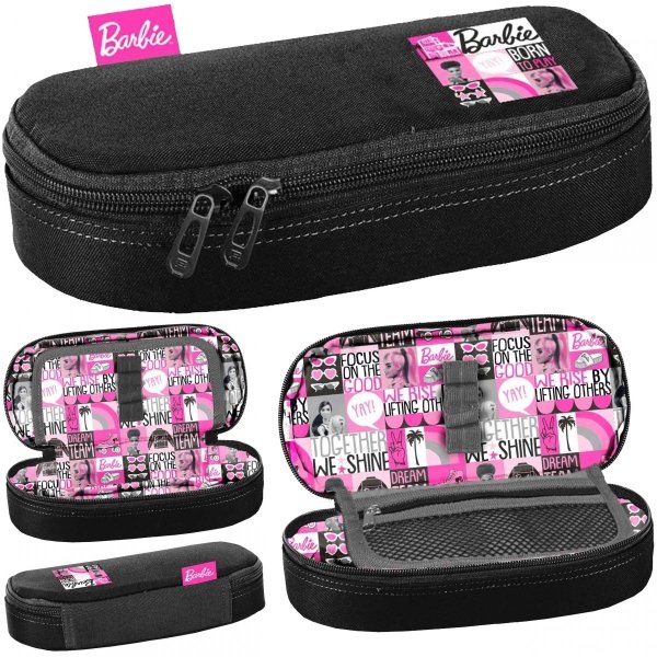 Piórnik Barbie dla Dziewczynki Szkolny Dziewczęcy BeUniq [BB22ZZ-013]