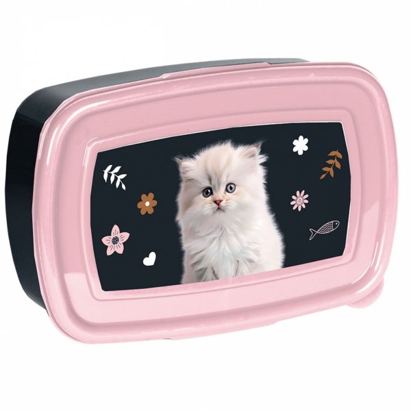 ZESTAW 5w1 PLECAK KOTEK SZKOLNY DZIEWCZĘCY DO PODSTAWÓWKI KOTKI z KOTKIEM