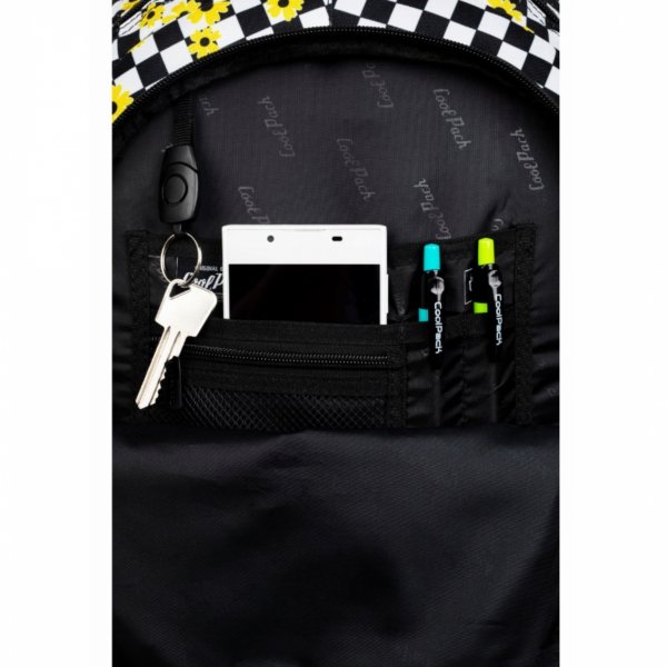 SZACHOWNICA PLECAK COOLPACK CP CHESS FLOW MŁODZIEŻOWY SZKOLNY KRATKA PATIO