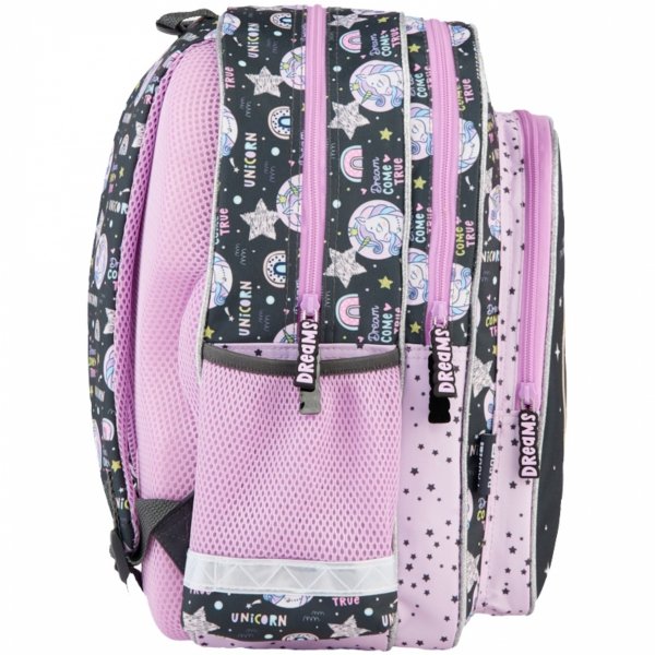PLECAK SZKOLNY JEDNOROŻEC KOMPLET 5w1  DLA DZIEWCZYNKI DO PODSTAWÓWKI PASO