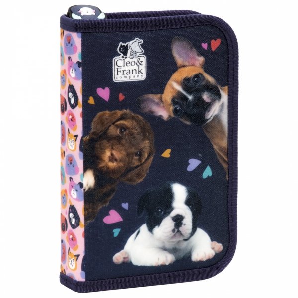 Piórnik PIESKI do Szkoły Podstawowej dla Uczennic z PIESKIEM Jednokomorowy