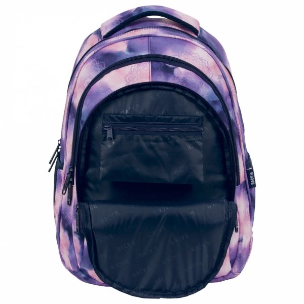 PLECAK MŁODZIEŻOWY BACKUP ZESTAW 5ele. DZIEWCZĘCY MANDALE SZKOLNY PLECAKI