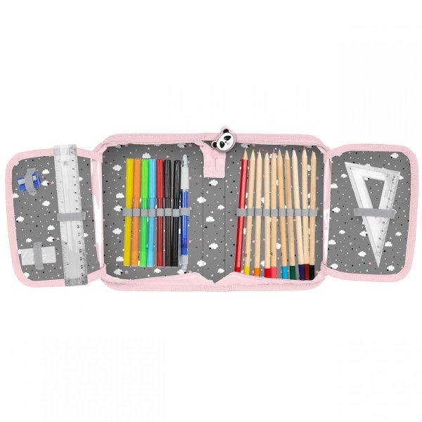 Piórnik z Pandami Dziewczęcy Misie dla Dziewczynek [PP21PD-001]