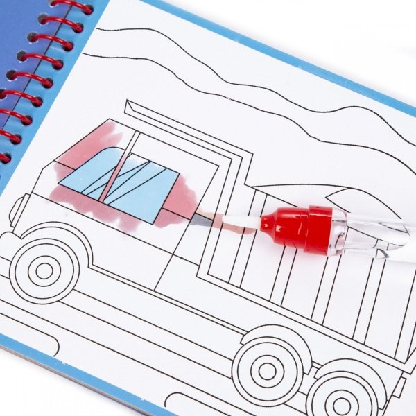 Magiczna Wielorazowa Kolorowanka Wodna Kidea [MWKWDKA]