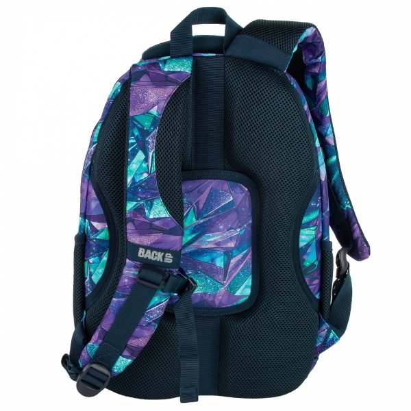 PLECAK BACKUP SZKOLNY MŁODZIEŻOWY DLA DZIEWCZYNY 4 kom. CRYSTAL ZESTAW 5w1