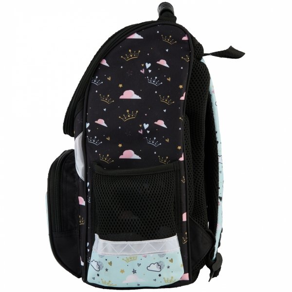 KOMPLET 5el TORNISTER SZKOLNY MIŚ PANDA DLA DZIEWCZYNKI DO 1 KLASY MIĘTOWY