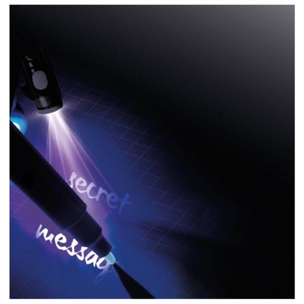 Długopis Szpiegowski z Lampką UV LED Latarka Kidea Niebieski [SDKAD]