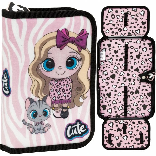 Piórnik Balerina do Szkoły Podstawowej dla Uczennic Tancerka Jednokomorowy [PJBF10]