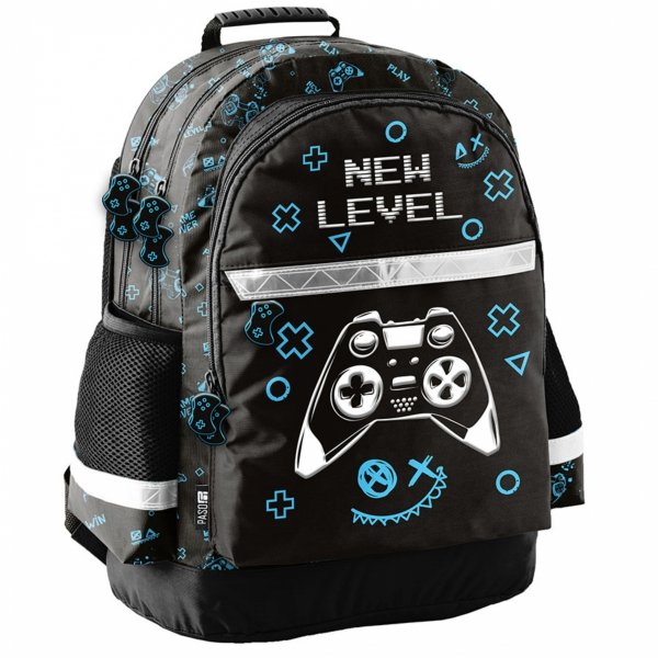 PLECAK GAMEPAD SZKOLNY GAMER DO 1-3 KLASY PODSTAWÓWKI GAMING GRY GRA