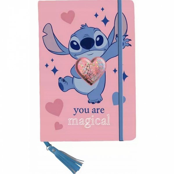 STICH LILO PAMIĘTNIK A5 DZIECIĘCY STITCH różowy NOTES NOTATNIK