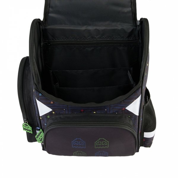 PAC-MAN TORNISTER SZKOLNY ZESTAW 5 ele. GAMING GAMER DLA CHŁOPAKÓW