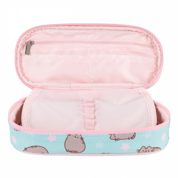 PLECAK PUSHEEN MINT KOMPLET 3w1 MAJEWSKI DLA DZIEWCZYNY KOT KOTKI