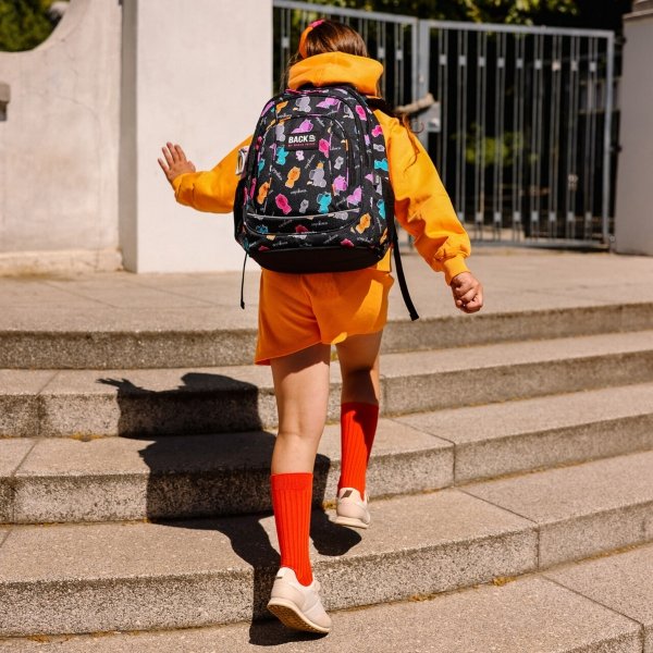 KAPIBARA ZESTAW 5 ele. PLECAK MŁODZIEŻOWY BACKUP NA ZAJECIA SZKOLNE