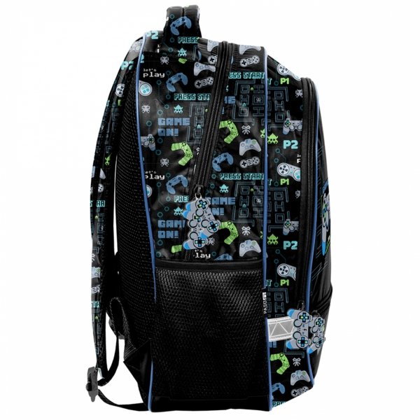 PLECAK GAMEPAD SZKOLNY GRA DO 1 KLASY PODSTAWÓWKI GAMER GAMING KOMPLET5w1