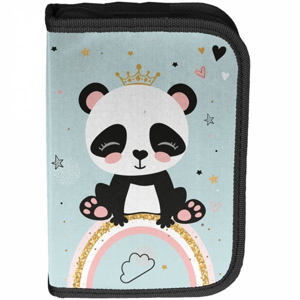 PANDA MIŚ PLECAK KOMPLET 3 ele. SZKOLNY DZIEWCZĘCY DO 1 KLASY Z MISIEM