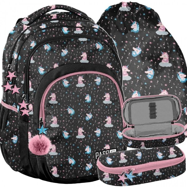 Szkolny Plecak w Jednorożce do 1 klasy Szkoły Podstawowej