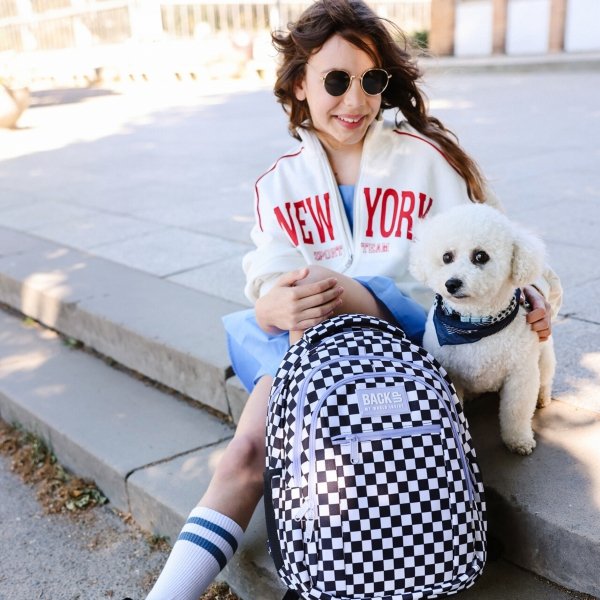 SZACHOWNICA PLECAK ZESTAW 5 ele MŁODZIEŻOWY BACKUP SZKOLNY KRATKA KRATKA