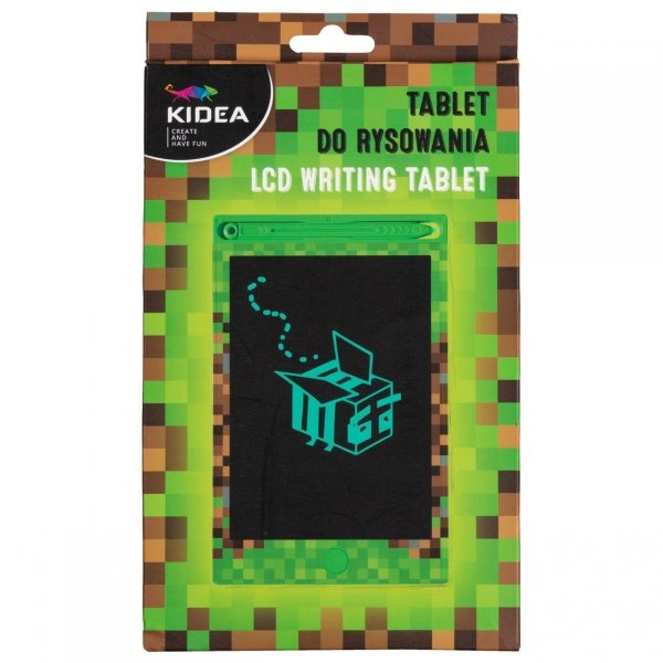 Tablet Znikopis do Rysowania Pisania LCD Kidea Minecraft [TRFKA]