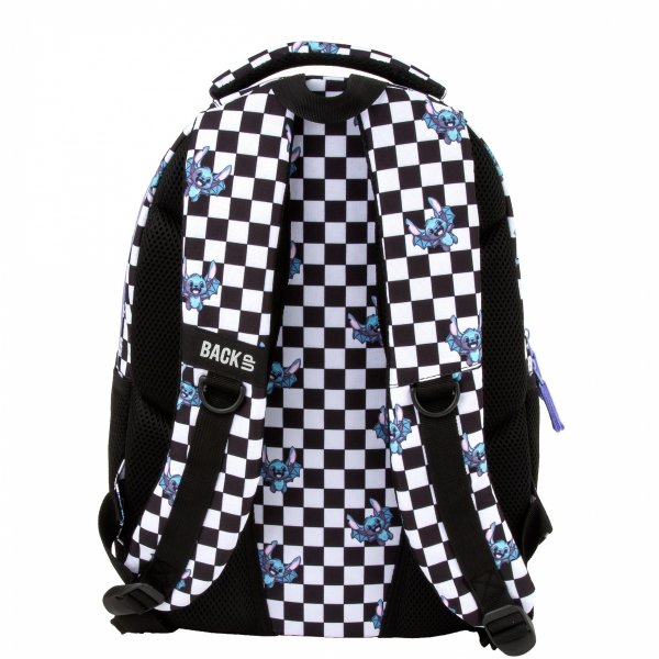 PLECAK BACKUP SZKOLNY MŁODZIEŻOWY 3 kom. SZACHOWNICA FUZZ KOMPLET 5w1