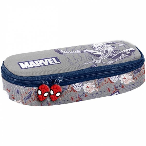 Etui Piórnik SPIDER-MAN dla Chłopaków Szkolny Otwierany Marvel PASO Nowoczesny