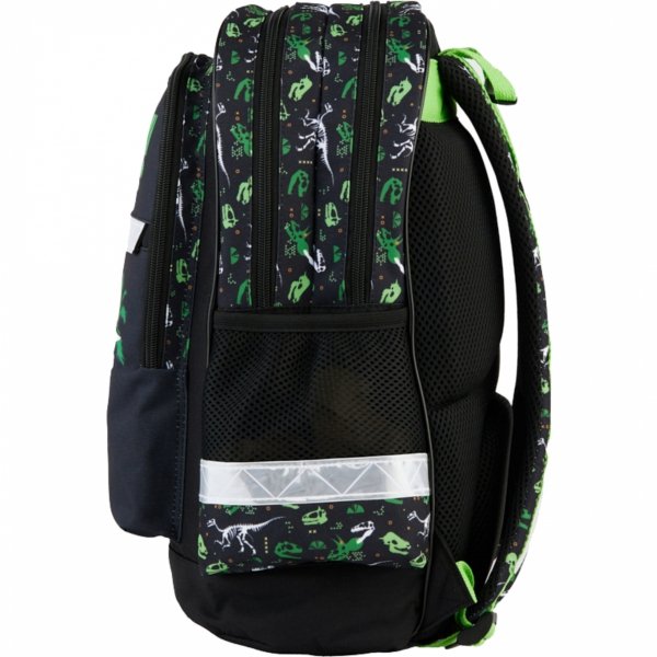 DINOZAURY PLECAK CHŁOPIĘCY SZKOLNY TYRANOZAUR DO PODSTAWÓWKI ZESTAW 3w1