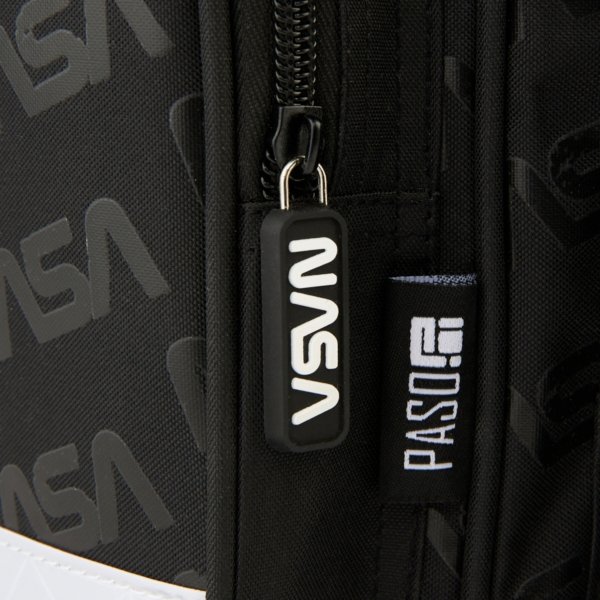 NASA TORNISTER SZKOLNY DLA CHŁOPAKÓW KOMPLET 5w1 DO PODSTAWÓWKI CZARNY