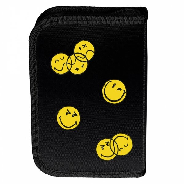 PLECAK SZKOLNY SMILEY DO 1 KLASY EMOTIKONY KOMPLET 6 ele BUŹKI EMOTKI PASO