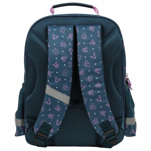 KOMPLET 5elem DERFORM PLECAK Z PIESKAMI DLA UCZENNICY SZKOLNY PIESEK