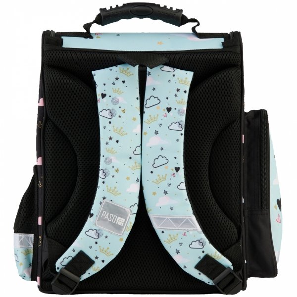 TORNISTER SZKOLNY MIŚ PANDA DLA DZIEWCZYNEK DO PODSTAWÓWKI MIĘTOWY KOMPLET