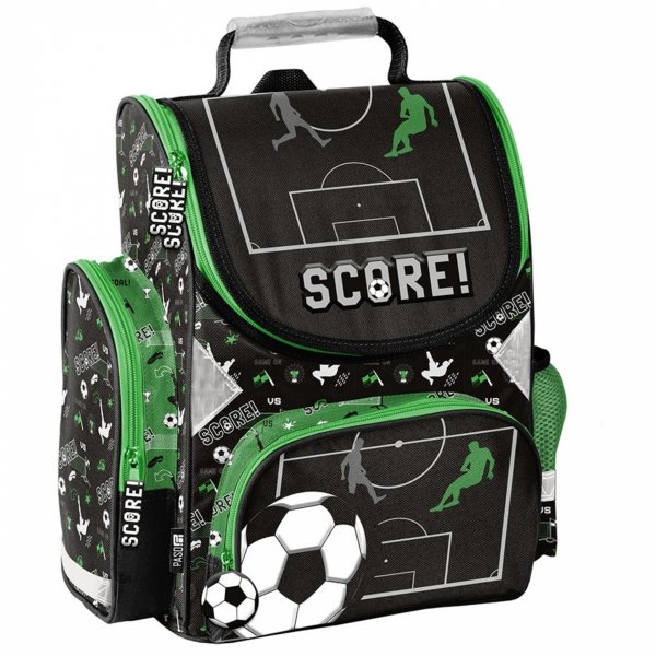 TORNISTER PIŁKARSKI SZKOLNY DLA CHŁOPAKA DO 1 KLASY KOMPLET 6el PIŁKA NOŻNA