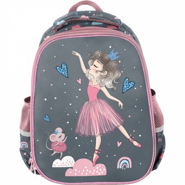 Dziewczęcy Tornister Plecak Szkolny Premium Tancerka w zestawie 5w1 [PP23BA-565]