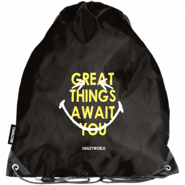 SMILEY WOREK NA OBUWIE WF BUTY BUŹKI EMITIKONY NA ZAJĘCIA SZKOLNE EMOTKI