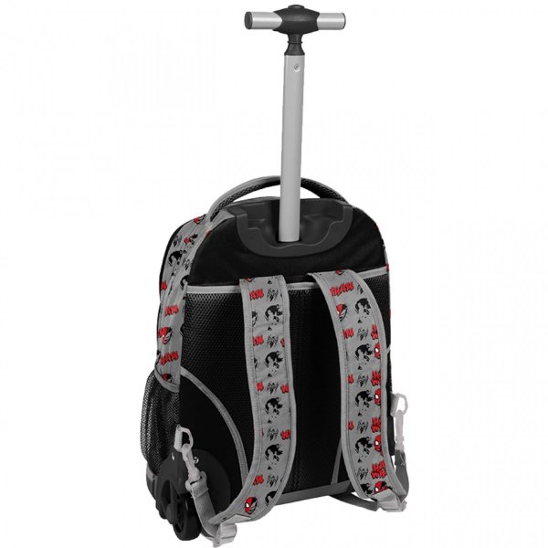 Spiderman Plecak Szkolny na Kółkach Venom z Rączką  Paso [SP23BB-671]